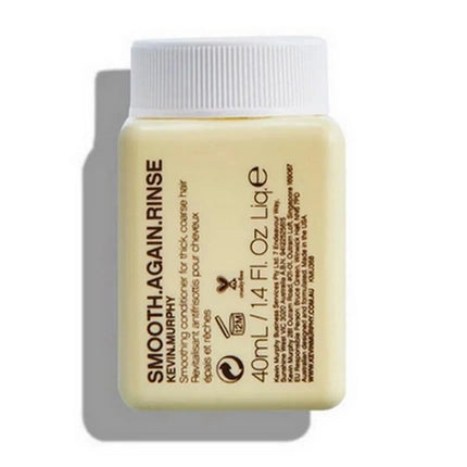 Kevin Murphy SMOOTH.AGAIN RINSE Conditioner, 40ml Smoothing Conditioner for Frizzy Hair