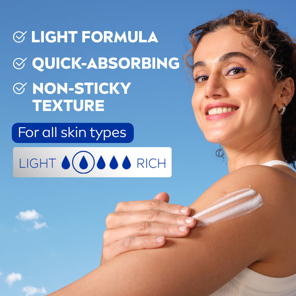 Nivea Cell Repair 50X Vit C Sunscreen Natural Glow Body Lotion Reduces Tan, Brightens -Uva & Uvb, 200ml Buy at Indicrest Image 5