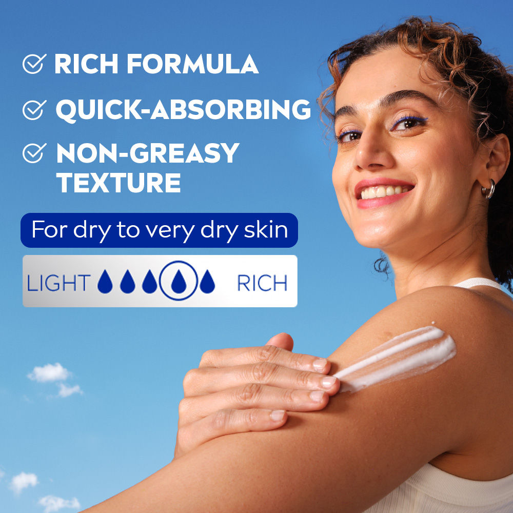 Nivea 48H Deep Moisture Care Cocoa Butter & Vit E Body Lotion For Very Dry Skin, 200ml Buy at Indicrest Image 4