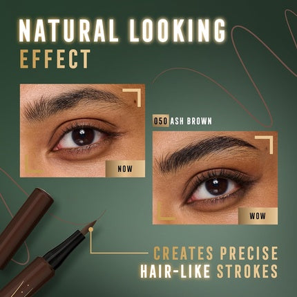 Max Factor Masterpiece Micro Marker 050 Ash Brown Precise Eyebrow Pen