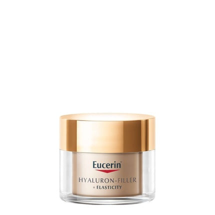 Eucerin Hyaluron-Filler + Elasticity Night Cream, 50ml Nourishing Anti-Ageing Face Moisturiser for Mature Skin