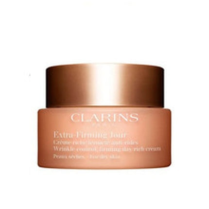 Clarins Extra-Firming Day Cream for Dry Skin, 50ml Firming & Hydrating Face Moisturiser
