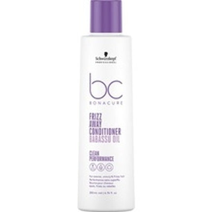 Schwarzkopf Professional BC Bonacure Frizz Away Conditioner for Unruly & Frizzy Hair, 200ml