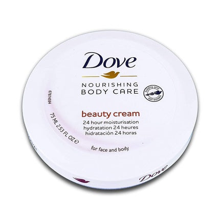 Dove Nutriente Beauty Cream Body Cream, 75ml Face, Hand & Body Moisturizing Cream