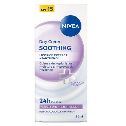 Nivea Soothing Day Cream, 50ml for Sensitive Skin