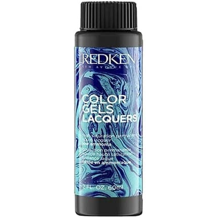 Redken Color Gels Lacquers Permanent Hair Colour 8NA Volcanic, 60ml - Professional Permanent Hair Color