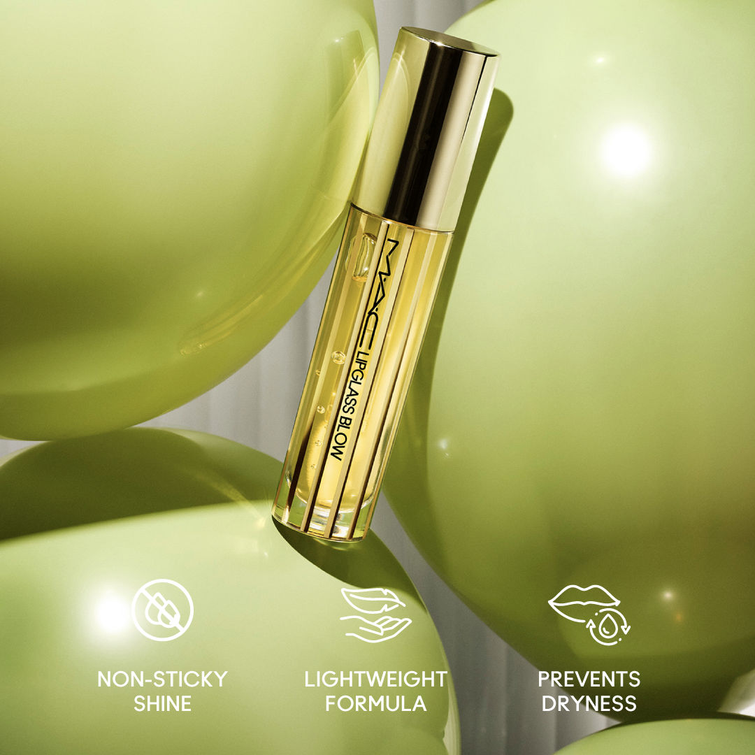 M.A.C Lipglass Blow Plumping Oil - Ginger Zinger, 5ml