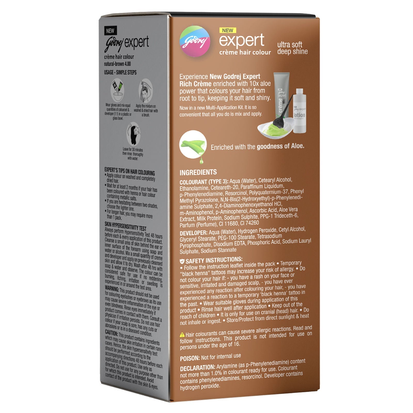 Godrej Expert Rich Creme - Natural Brown, 100g Buy at Indicrest Image 2