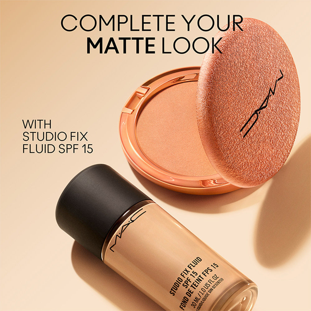 M.A.C Skinfinish Sunstruck Matte Bronzer - Matte Deep Rosy, 1g