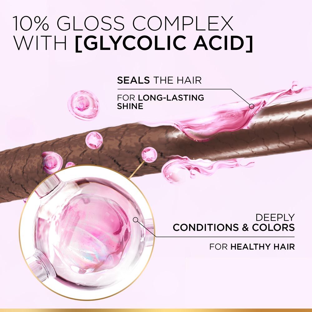 L'Oreal Paris Casting Creme Gloss Conditioning Hair Color With Glycolic Gloss Complex Ultra Visible 632 Light Golden Brown, 160ml Buy at Indicrest Image 2