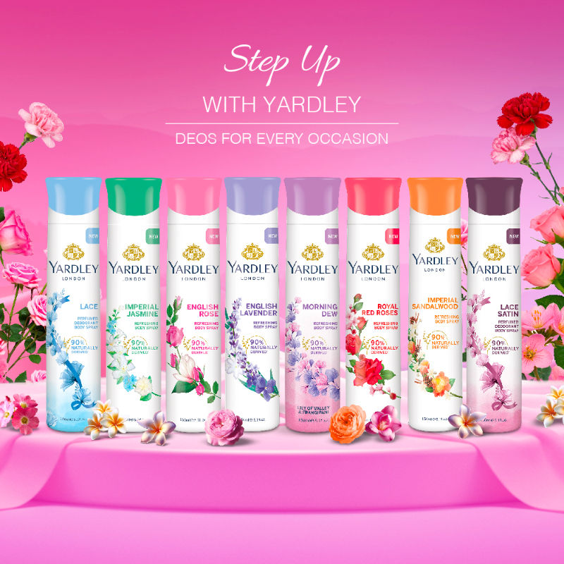 Yardley London - English Rose Body Spray For Women, 150ml Buy at Indicrest Image 9