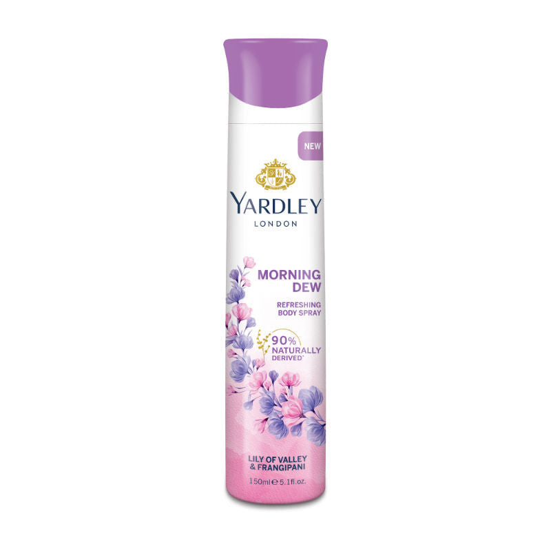 Yardley London - Morning Dew Refeshing Body Spray For Women, 150ml Buy at Indicrest Image 2