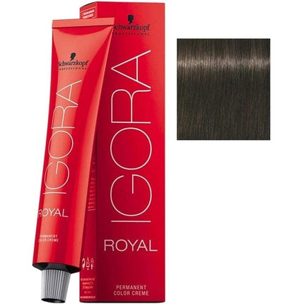 Schwarzkopf Professional Igora Royal 5-1 Light Brown Cendre Permanent Hair Color, 60ml