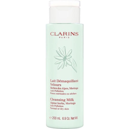 Clarins Cleansing Milk with Moringa for Normal & Dry Skin, 200ml