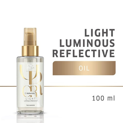 Wella Professionals Oil Reflections Luminous Smoothing Hair Oil with Camellia Oil & White Tea Extract