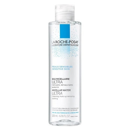 La Roche-Posay Ultra Micellar Water for Sensitive Skin, 200ml Gentle Makeup Remover & Facial Cleanser
