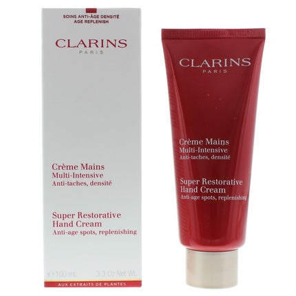Clarins Multi-Intensive Anti-Dark Spot Hand Cream, 100ml – Nourishing Hand Cream for Women with Hydration & Skin Tone Care
