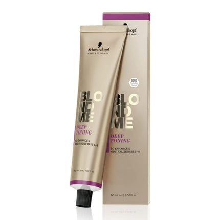 Schwarzkopf Professional BLONDME Deep Toning Nougat Toner, 60ml