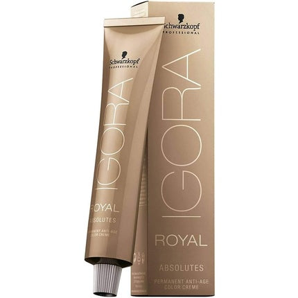 Schwarzkopf Professional Igora Royal Absolutes Age Blend 7-710 Medium Blonde Copper Ash Permanent Hair Colour, 60ml
