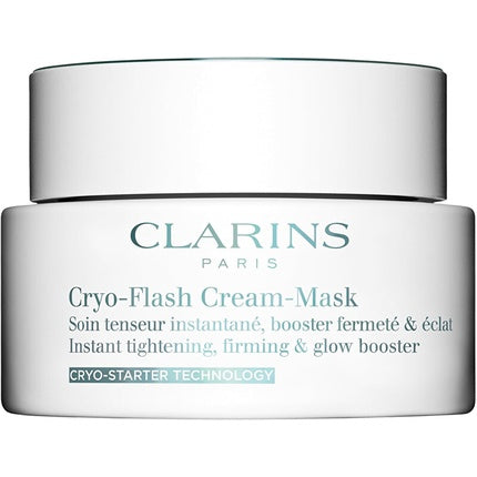 Clarins Cryo-Flash Cream Mask, 75ml – Cooling Facial Cream Mask for Smoother & Radiant-Looking Skin