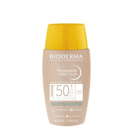 Bioderma Photoderm Tinted Protective Fluid SPF 50+ (40ml) Natural Makeup Effect Facial Sunscreen