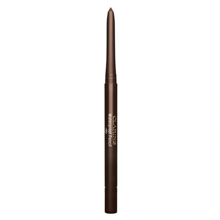 Clarins Waterproof Eye Pencil 02 Chestnut, 0.29g – Long-Lasting Waterproof Eyeliner Pencil