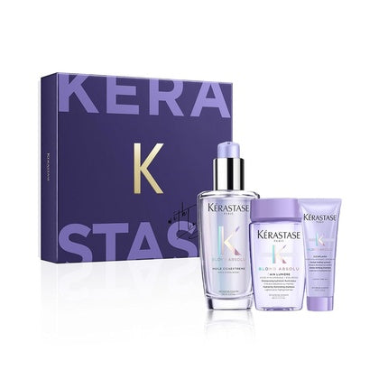 Kérastase Blond Absolu Beauty Gift Set 2023 Professional Haircare Collection for Blonde & Lightened Hair