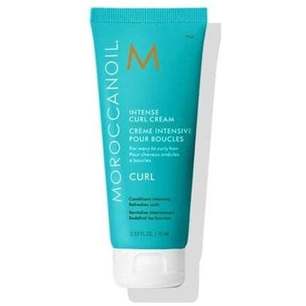 Moroccanoil Intense Curl Cream Leave-In Conditioner, 75ml - Leave-In Curl Cream for Curly & Frizzy Hair