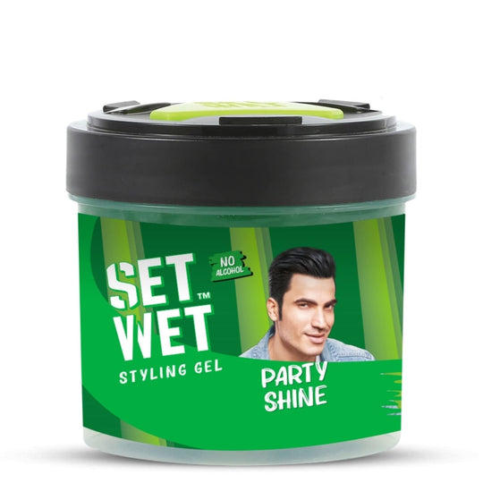 Set Wet Hair Gel for Men Party Shine Styling Gel Jar, 250ml Buy at Indicrest