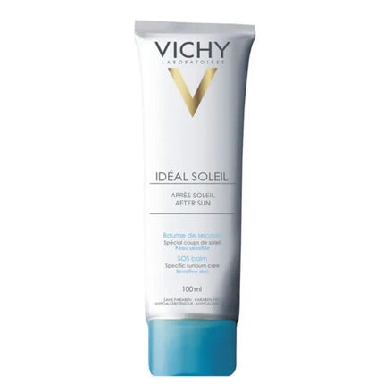 Vichy SOS After Sun Balm, 100ml Soothing Moisturizing Balm for Face & Body