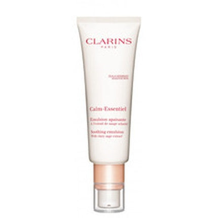 Clarins Calm-Essentiel Soothing Emulsion, 50ml Lightweight Moisturiser for Sensitive Skin