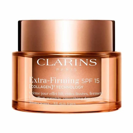 Clarins Extra-Firming Day Cream SPF 15 All Skin Types, 50ml Firming Anti-Age Face Moisturizer