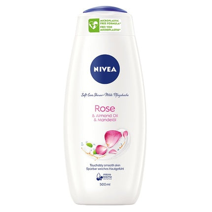 Nivea Rose & Almond Oil Care Shower Gel, 500ml