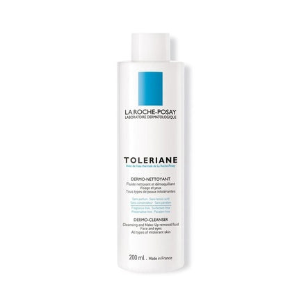 La Roche-Posay Toleriane Dermo-Cleanser, 200ml – Gentle Cleansing Lotion for Sensitive & Intolerant Skin