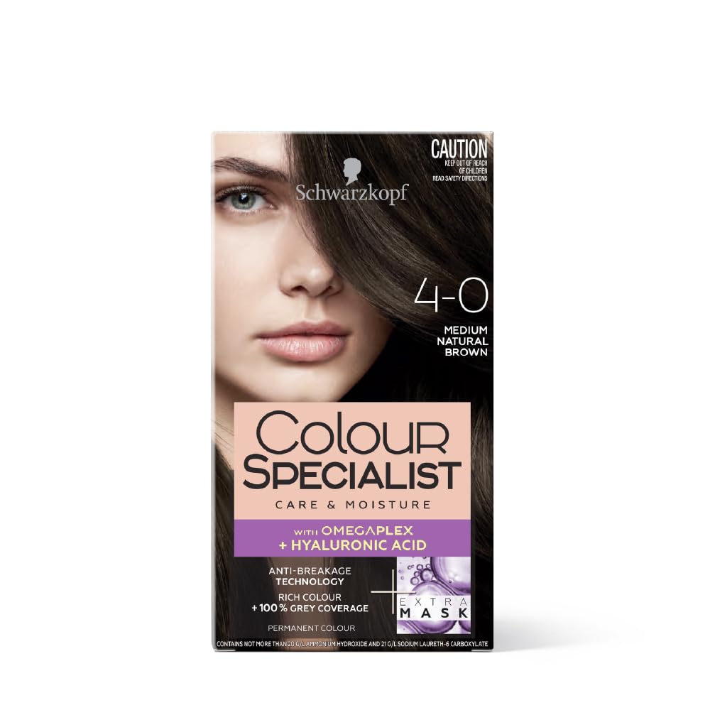 Schwarzkopf Color Specialist 4.0 Medium Natural Brown, 165ml Buy at Indicrest