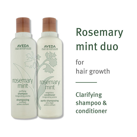 Aveda Rosemary Mint 2 Step Routine - Shampoo & Conditioner Combo, 500ml, Buy from Indicrest