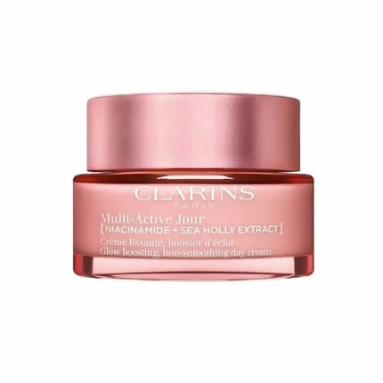Clarins Multi-Active Day Cream for Dry Skin, 50ml Hydrating & Radiance-Boosting Daily Moisturiser