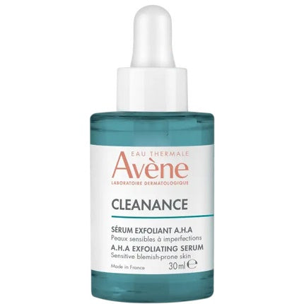 Avène Cleanance AHA Anti-Imperfection Exfoliating Serum, 30ml – Gentle Exfoliating Face Serum for Blemish-Prone Skin