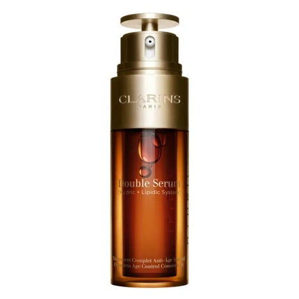 Clarins Double Serum Complete Age Control Concentrate, 50ml - Intensive Hydrating Face Serum for Smoother & Radiant-Looking Skin