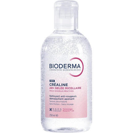 Bioderma Créaline AR+ Micellar Jelly Cleanser, 250ml Gentle Facial Cleanser for Sensitive Skin