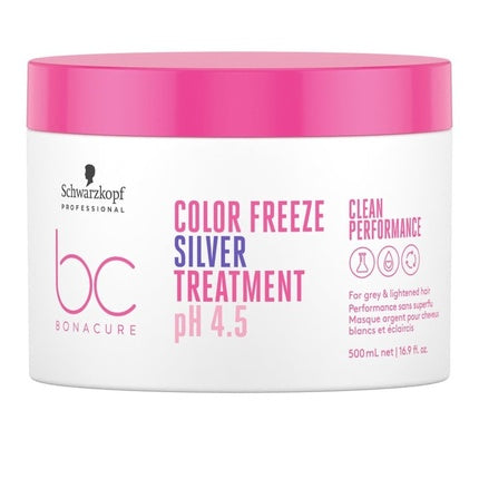 Schwarzkopf Professional BC Bonacure pH 4.5 Color Freeze Silver Treatment, 500ml