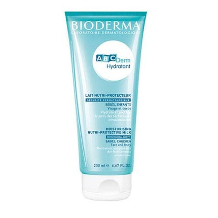 Bioderma ABCDerm Hydratant Gentle Moisturizing Lotion for Baby's Skin, 200ml – Daily Baby Body & Face Moisturiser