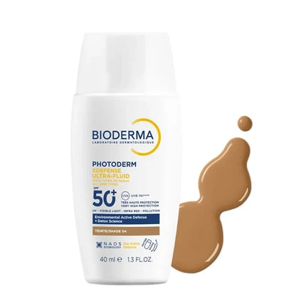 Bioderma Photoderm XDefense Tone SPF50+ Shade 04 Tinted Sunscreen, 40ml Daily Face Sun Protection