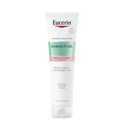 Eucerin DermoPure Oil Control Cleansing Gel Concentrate, 150ml Face Wash for Oily & Acne-Prone Skin with Gentle Purifying Action