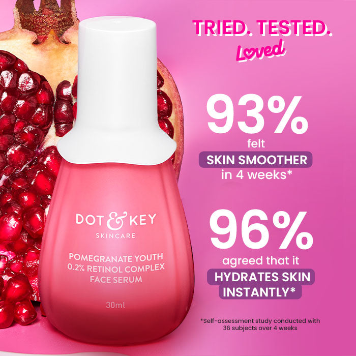 Dot & Key Pomegranate Youth 0.2% Retinol Complex Face Serum, 30ml Buy at Indicrest Image 5