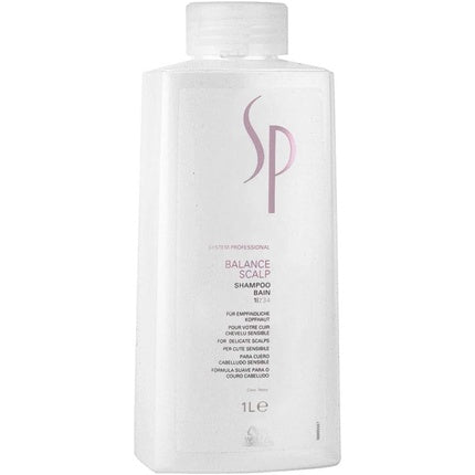 Wella SP Balance Scalp Shampoo 1L Professional Shampoo for Sensitive Scalp