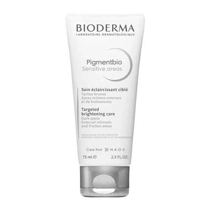 Bioderma Pigmentbio Targeted Brightening Care, 75ml | Brightening Body & Sensitive Area Care for Uneven Skin Tone