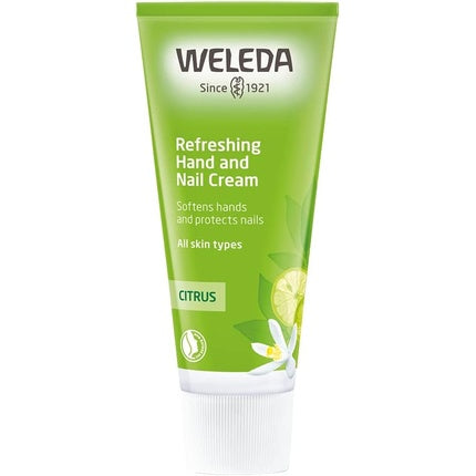 Weleda Citrus Hand & Nail Cream (N) – Nourishing Hand & Nail Cream for Soft, Healthy-Looking Hands