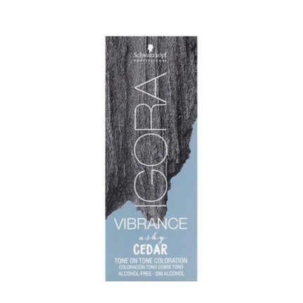 Schwarzkopf Professional Igora Vibrance Hair Colour 7-21 Medium Blonde Raw Ashy Cedar Demi-Permanent, 60ml