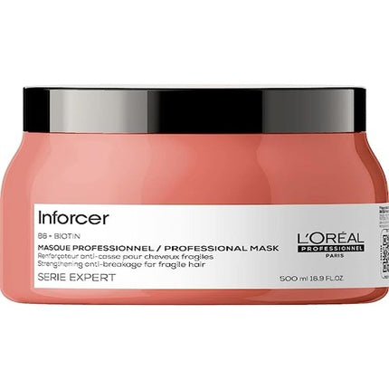 L'Oreal Professionnel Serie Expert Inforcer Hair Mask, 500ml Professional Strengthening Hair Treatment